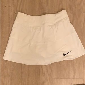 White Nike tennis skirt